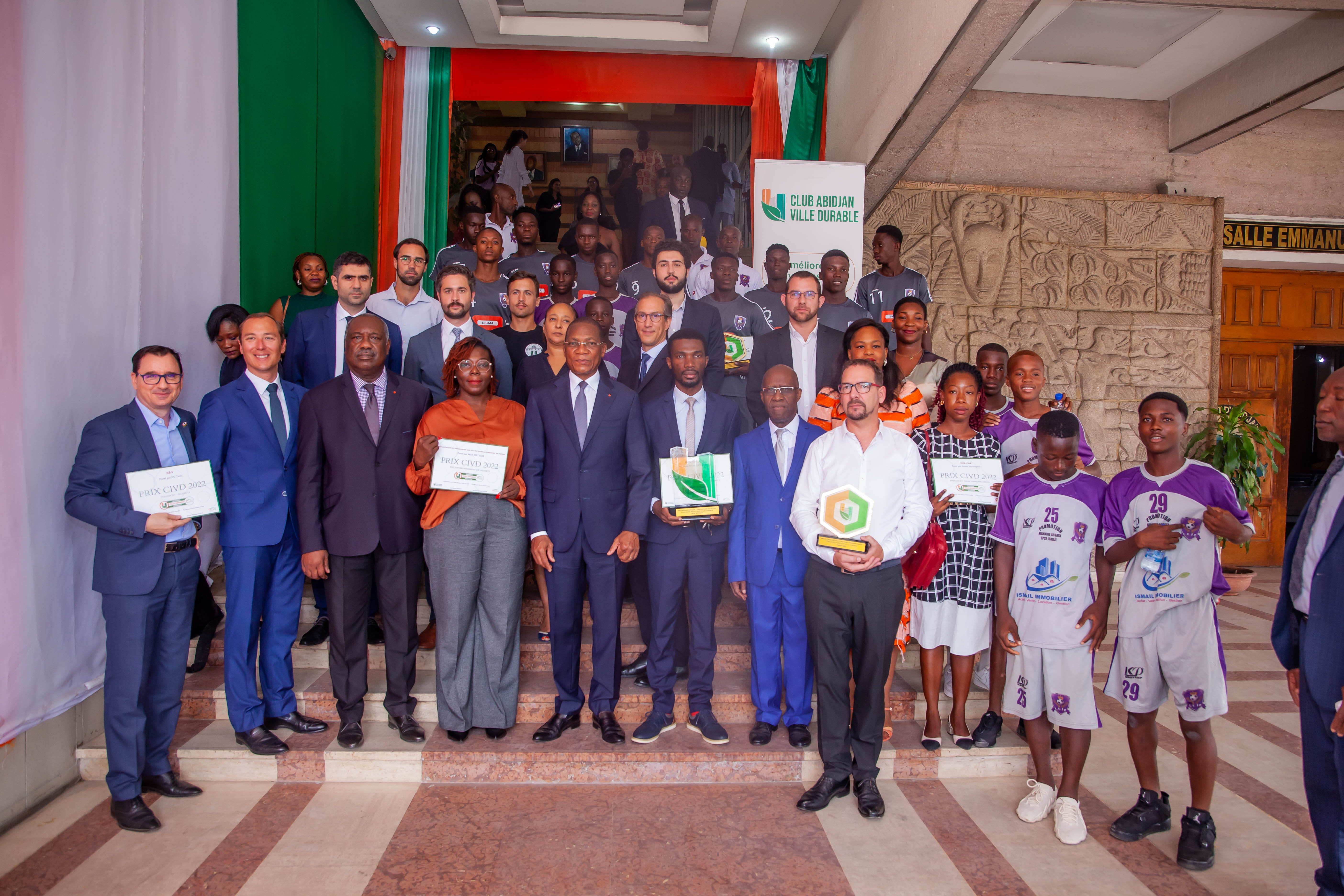 La cérémonie de remise des prix de la seconde édition du CIVD